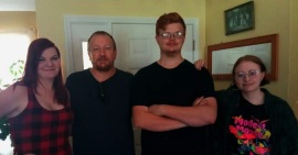 Erin, Tom, Dane and Savannah